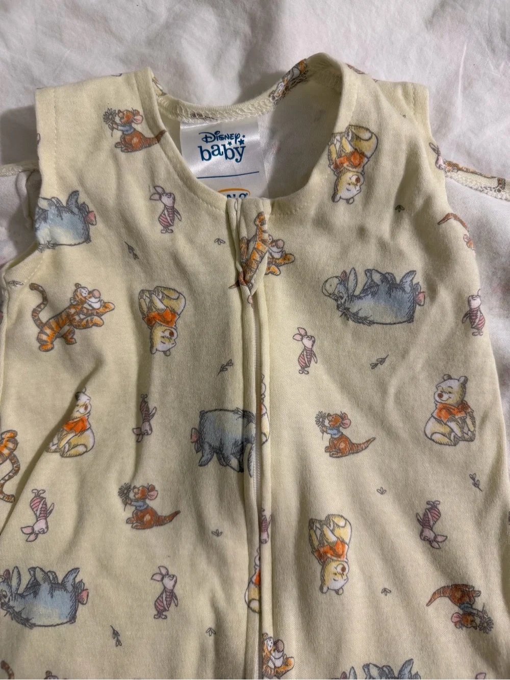 LIKE NEW Halo Sleep Sack – Winnie the Pooh Cream Print